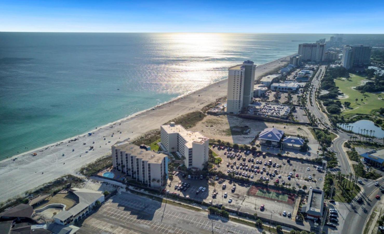 Seas The Day - Top Of The Gulf 320 - Beach Front Resort - Free Beach Chair Service Panama City Beach Bagian luar foto