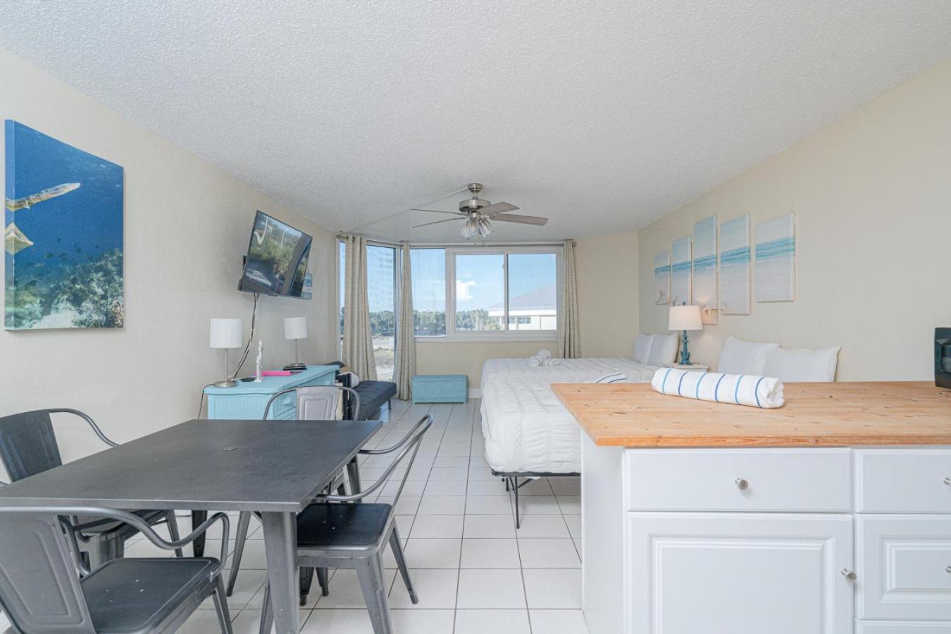 Seas The Day - Top Of The Gulf 320 - Beach Front Resort - Free Beach Chair Service Panama City Beach Bagian luar foto